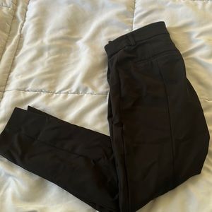 Black express skinny slack pant